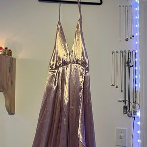 Floor length dress
